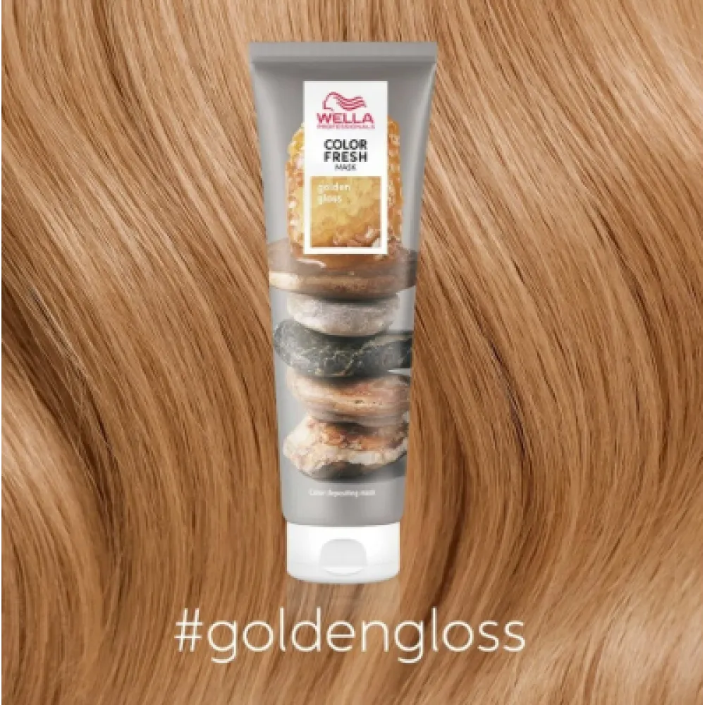 WELLA PROFESSIONAL COLOR FRESH MASK - Golden Gloss - Тонирующая маска для волос, 150ml