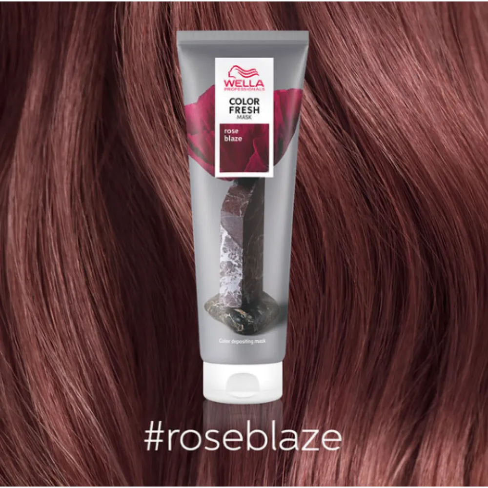 WWELLA PROFESSIONAL COLOR FRESH MASK - Rose Blaze - Тонирующая маска для волос, 150ml