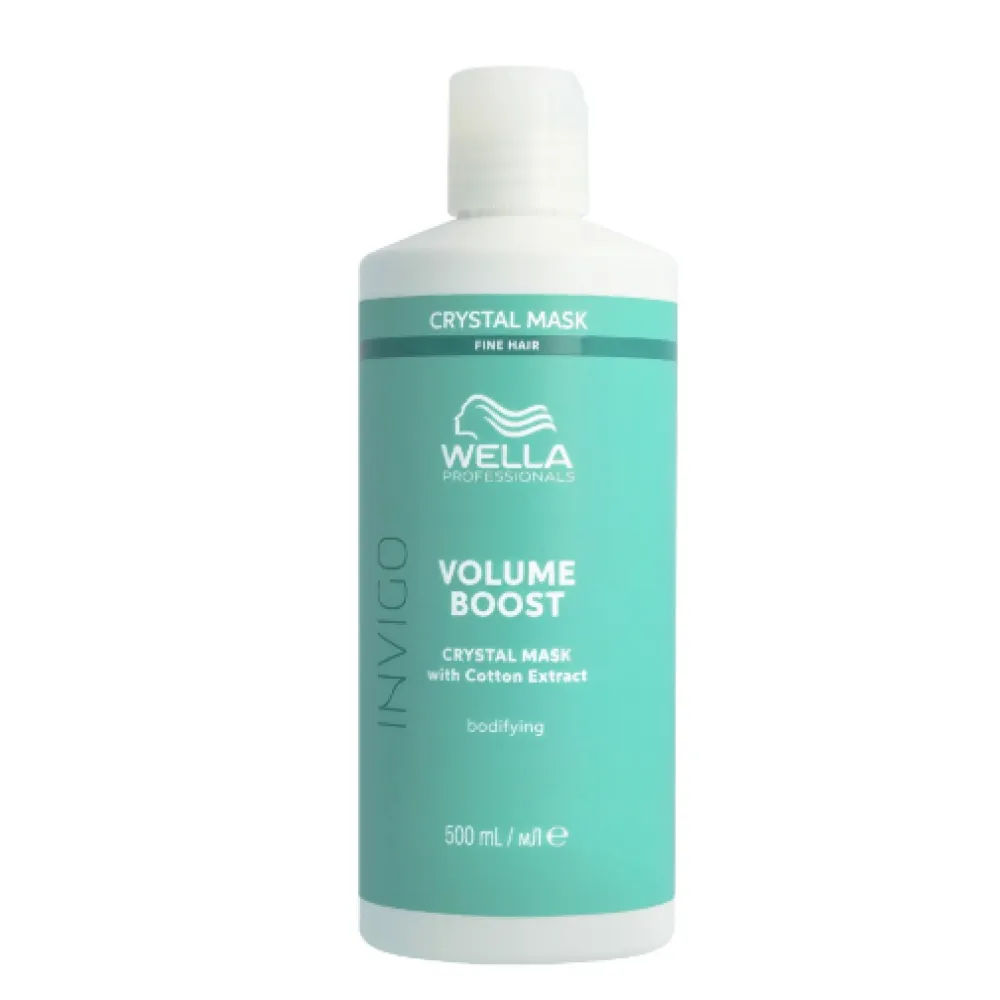WELLA PROFESSIONAL INVIGO Volume Boost Crystal Mask - Уплотняющая маска для придания объёма, 500ml