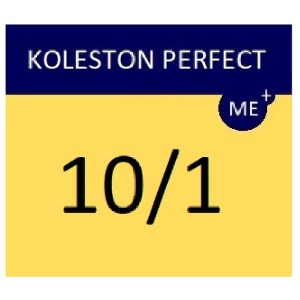 WELLA PROFESSIONALS KOLESTON PERFECT ME+ - Краска для волос, 10/1 - ЯРКИЙ ПЕПЕЛЬНЫЙ БЛОНД