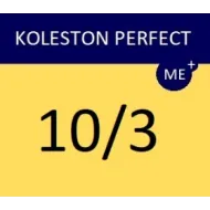 WELLA PROFESSIONALS KOLESTON PERFECT ME+ - Краска для волос, 10/3 - ЯРКИЙ ЗОЛОТИСТЫЙ БЛОНД