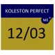 WELLA PROFESSIONALS KOLESTON PERFECT ME+ - Краска для волос, 12/03 - ОСОБО НАТУРАЛЬНЫЙ ЗОЛОТИСТЫЙ БЛОНД