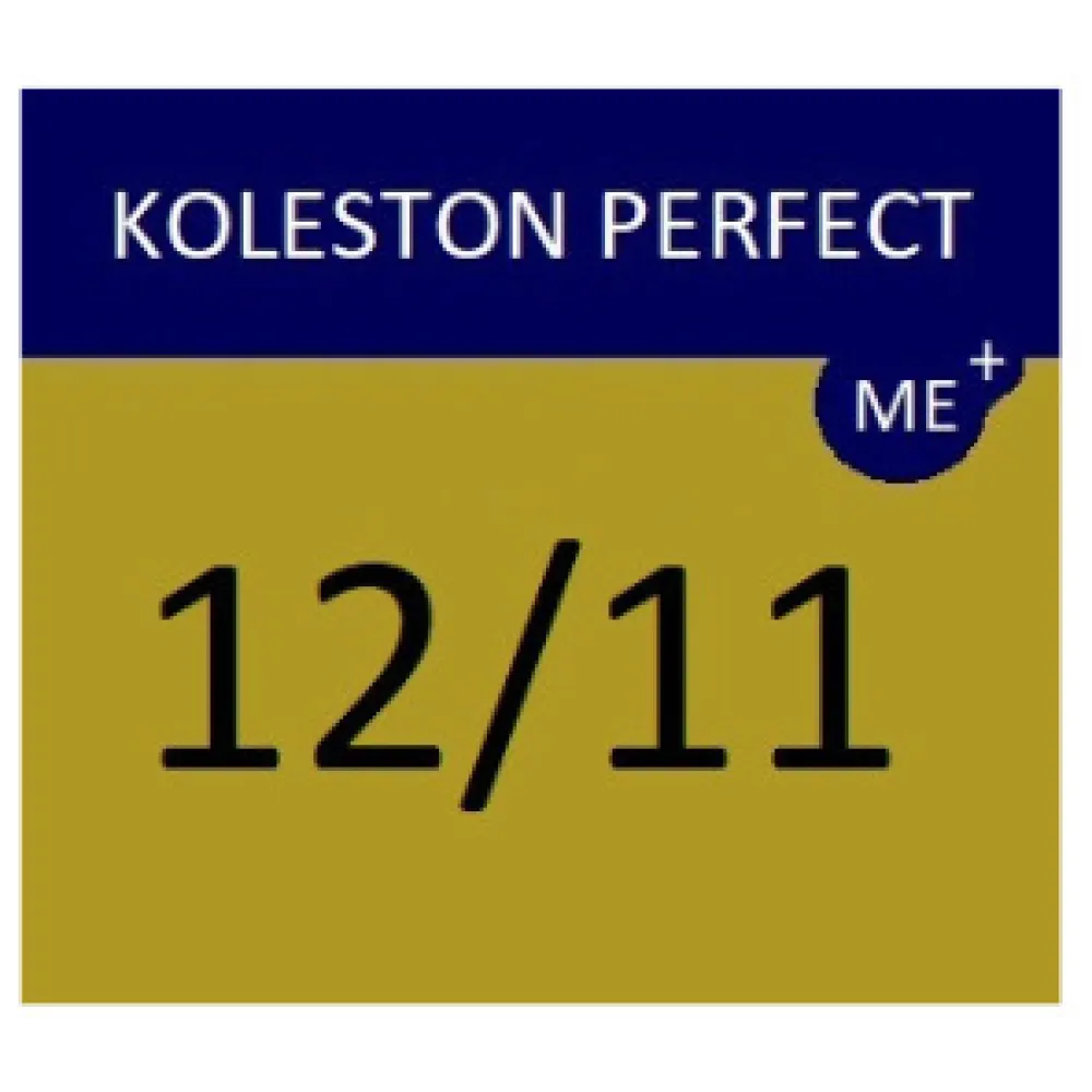 WELLA PROFESSIONALS KOLESTON PERFECT ME+ - Краска для волос, 12/11 - ОСОБО ИНТЕНСИВНЫЙ ПЕПЕЛЬНЫЙ БЛОНД