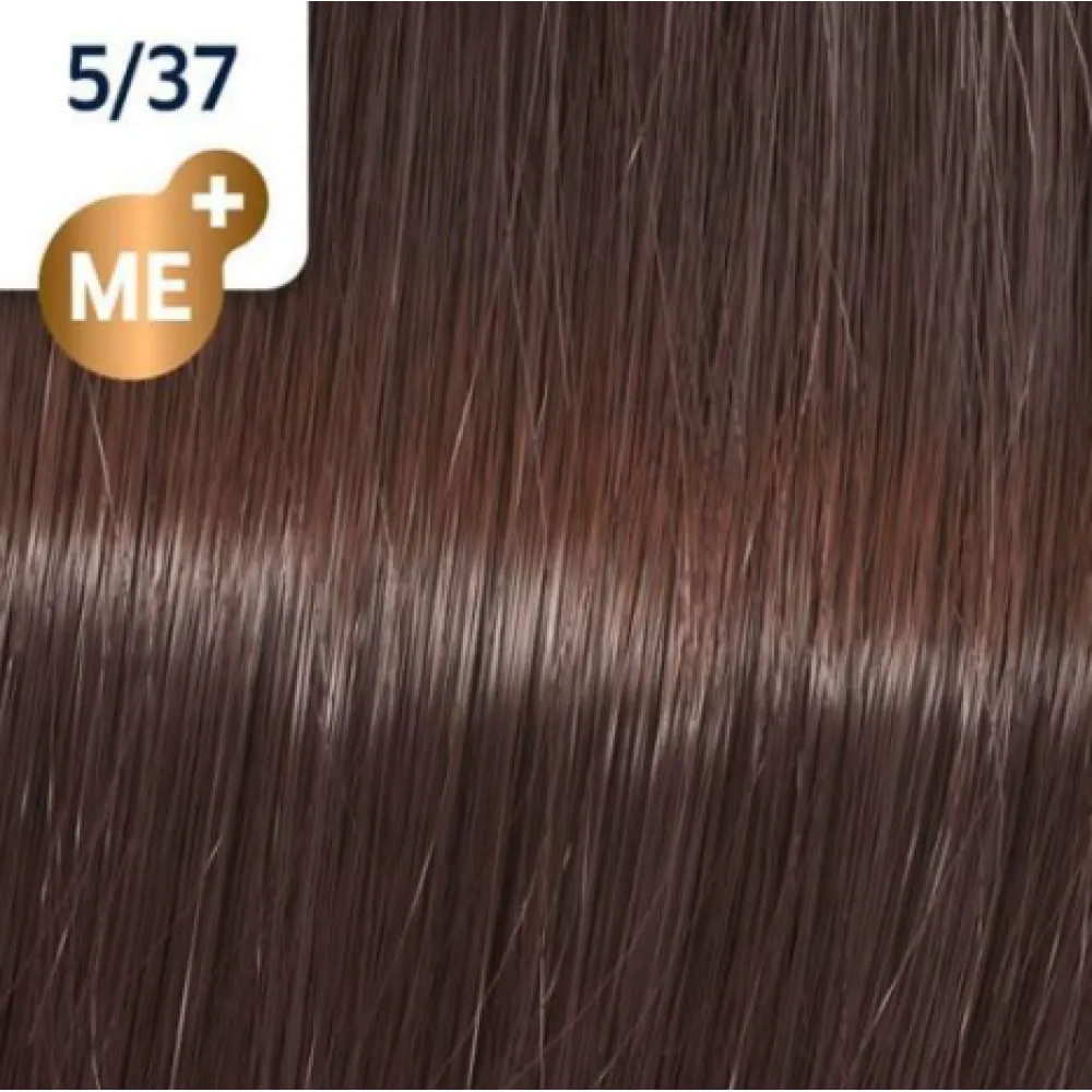 WELLA PROFESSIONALS KOLESTON PERFECT ME+ - Краска для волос, 5/37 - СВЕТЛО-КОРИЧНЕВЫЙ ЗОЛОТОЙ КОРИЧНЕВЫЙ