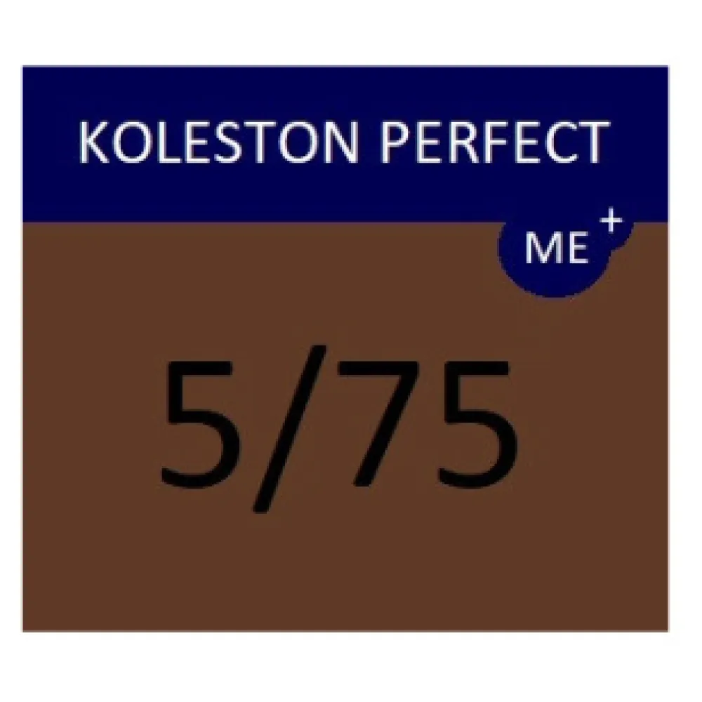 WELLA PROFESSIONALS KOLESTON PERFECT ME+ - Краска для волос, 5/75 - СВЕТЛО-КОРИЧНЕВЫЙ МАХАГОН