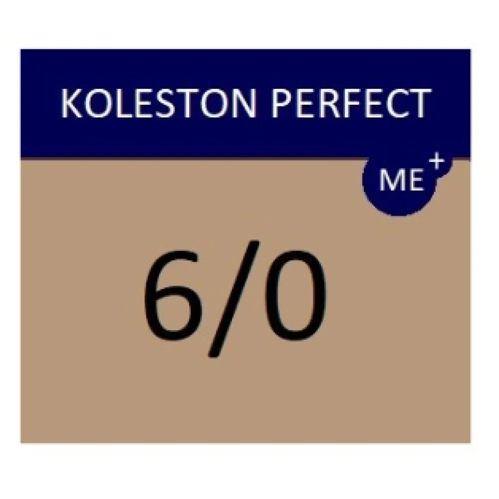 WELLA PROFESSIONALS KOLESTON PERFECT ME+ - Краска для волос, 6/0 - ТЁМНЫЙ БЛОНД