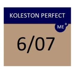 WELLA PROFESSIONALS KOLESTON PERFECT ME+ - Краска для волос, 6/07 - ТЁМНЫЙ БЛОНД НАТУРАЛЬНЫЙ КОРИЧНЕВЫЙ