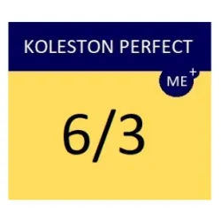 WELLA PROFESSIONALS KOLESTON PERFECT ME+ - Краска для волос, 6/3 - ТЁМНЫЙ ЗОЛОТИСТЫЙ БЛОНД