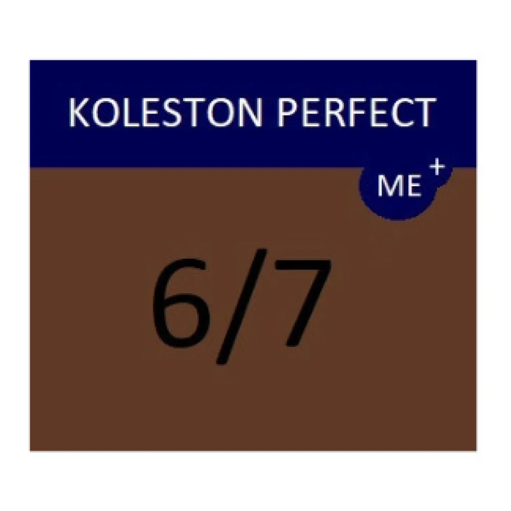WELLA PROFESSIONALS KOLESTON PERFECT ME+ - Краска для волос, 6/7 - ТЁМНЫЙ КОРИЧНЕВЫЙ БЛОНД