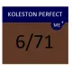WELLA PROFESSIONALS KOLESTON PERFECT ME+ - Краска для волос, 6/71 - ТЁМНЫЙ БЛОНД ПЕПЕЛЬНЫЙ КОРИЧНЕВЫЙ