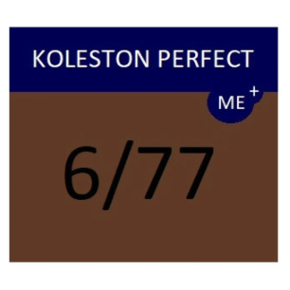 WELLA PROFESSIONALS KOLESTON PERFECT ME+ - Краска для волос, 6/77 - ТЁМНЫЙ БЛОНД ИНТЕНСИВНЫЙ КОРИЧНЕВЫЙ