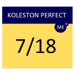 WELLA PROFESSIONALS KOLESTON PERFECT ME+ - Краска для волос, 7/18 - СРЕДНИЙ БЛОНД ПЕПЕЛЬНО-ЖЕМЧУЖНЫЙ