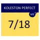 WELLA PROFESSIONALS KOLESTON PERFECT ME+ - Краска для волос, 7/18 - СРЕДНИЙ БЛОНД ПЕПЕЛЬНО-ЖЕМЧУЖНЫЙ