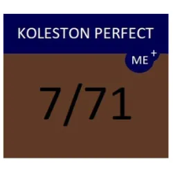 WELLA PROFESSIONALS KOLESTON PERFECT ME+ - Краска для волос, 7/71 - СРЕДНИЙ БЛОНД ПЕПЕЛЬНЫЙ КОРИЧНЕВЫЙ