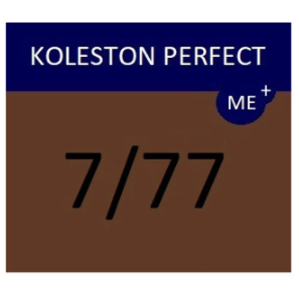 WELLA PROFESSIONALS KOLESTON PERFECT ME+ - Краска для волос, 7/77 - СРЕДНИЙ БЛОНД ИНТЕНСИВНЫЙ КОРИЧНЕВЫЙ