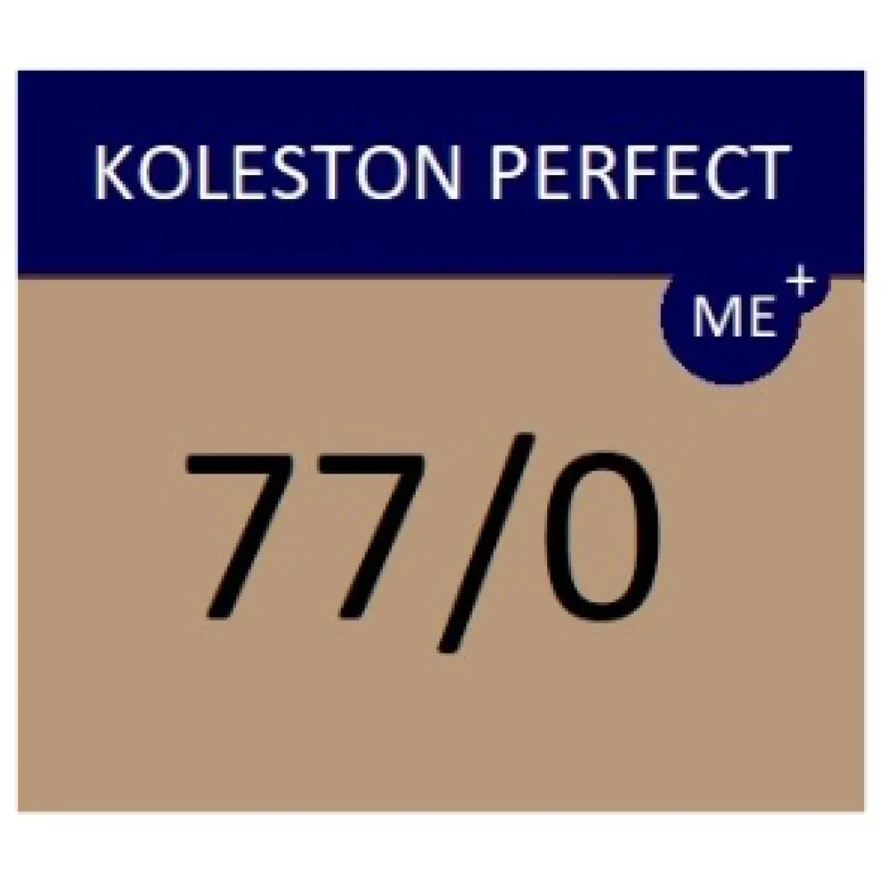 WELLA PROFESSIONALS KOLESTON PERFECT ME+ - Краска для волос, 77/0 - ИНТЕНСИВНЫЙ СРЕДНИЙ БЛОНД