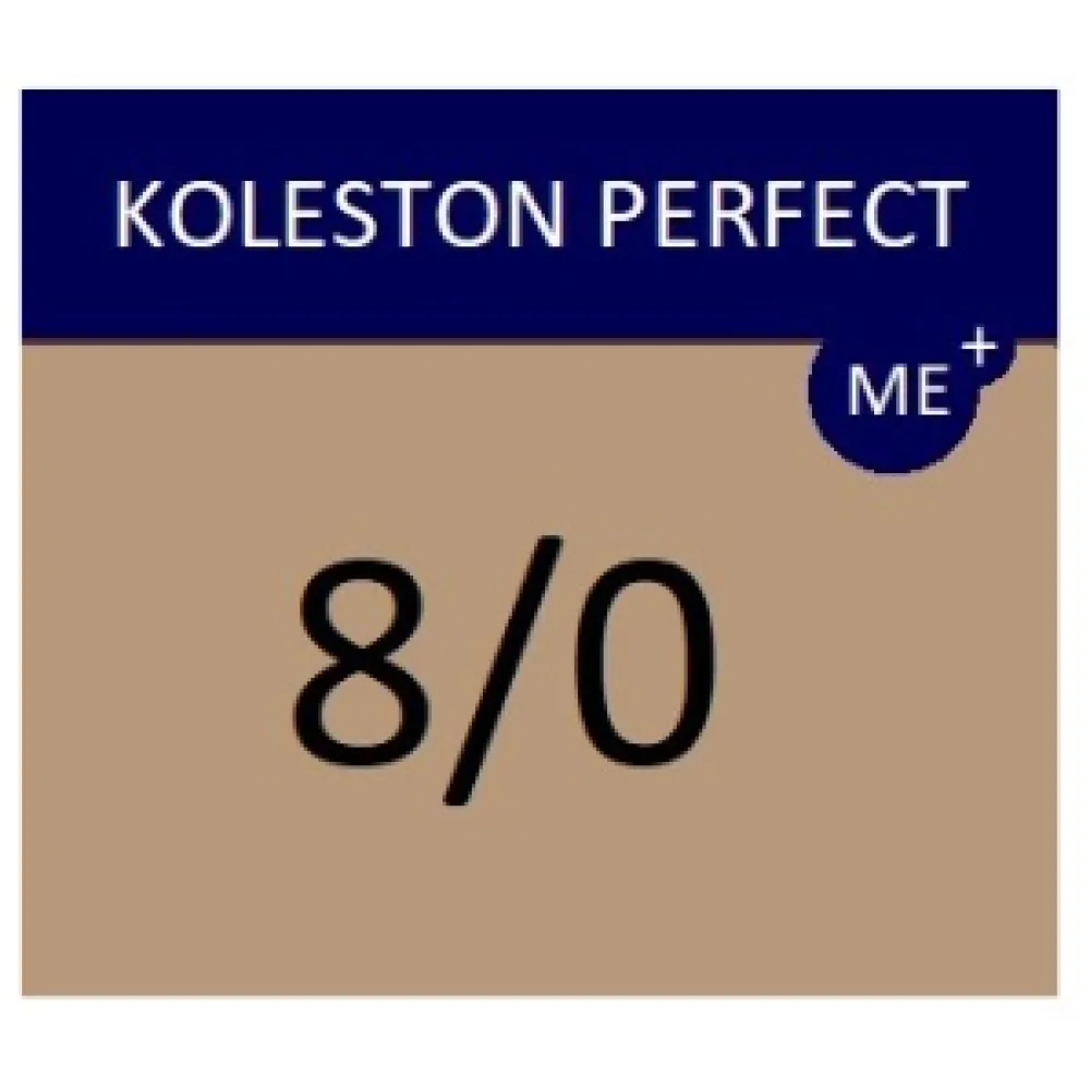 WELLA PROFESSIONALS KOLESTON PERFECT ME+ - Краска для волос, 8/0 - НАТУРАЛЬНЫЙ СВЕТЛЫЙ БЛОНД