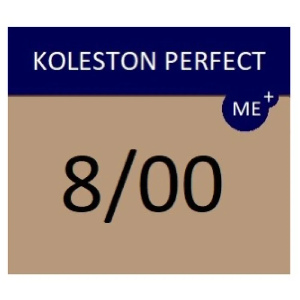 WELLA PROFESSIONALS KOLESTON PERFECT ME+ - Краска для волос, 8/00 - НАТУРАЛЬНЫЙ СВЕТЛЫЙ ИНТЕНСИВНЫЙ БЛОНД