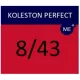 WELLA PROFESSIONALS KOLESTON PERFECT ME+ - Краска для волос, 8/43 - СВЕТЛЫЙ КРАСНЫЙ ЗОЛОТИСТЫЙ БЛОНД