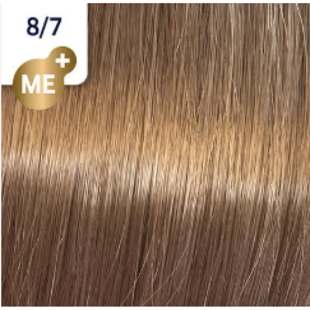 WELLA PROFESSIONALS KOLESTON PERFECT ME+ - Краска для волос, 8/7 - СВЕТЛЫЙ КОРИЧНЕВЫЙ БЛОНД