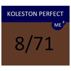 WELLA PROFESSIONALS KOLESTON PERFECT ME+ - Краска для волос, 8/71 - СВЕТЛЫЙ БЛОНД ПЕПЕЛЬНЫЙ КОРИЧНЕВЫЙ
