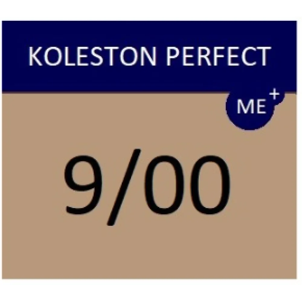 WELLA PROFESSIONALS KOLESTON PERFECT ME+ - Краска для волос, 9/00 - ОЧЕНЬ СВЕТЛЫЙ ИНТЕНСИВНЫЙ НАТУРАЛЬНЫЙ  БЛОНД