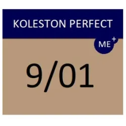 WELLA PROFESSIONALS KOLESTON PERFECT ME+ - Краска для волос, 9/01 - ОЧЕНЬ СВЕТЛЫЙ НАТУРАЛЬНЫЙ ПЕПЕЛЬНЫЙ БЛОНД