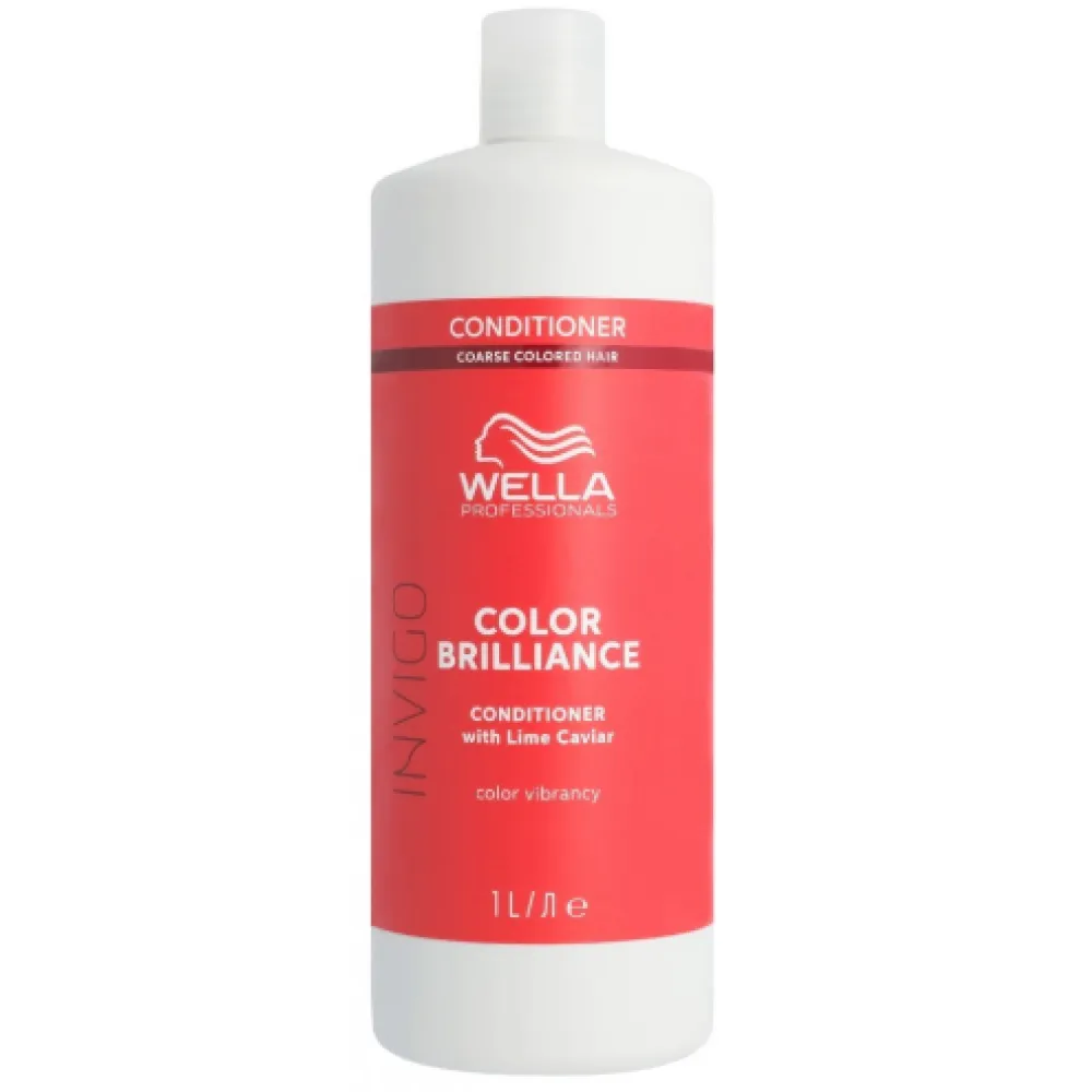 WELLA PROFESSIONAL INVIGO Color Brilliance Coarse Conditioner - Кондиционер для густых и окрашенных волос, 1000ml