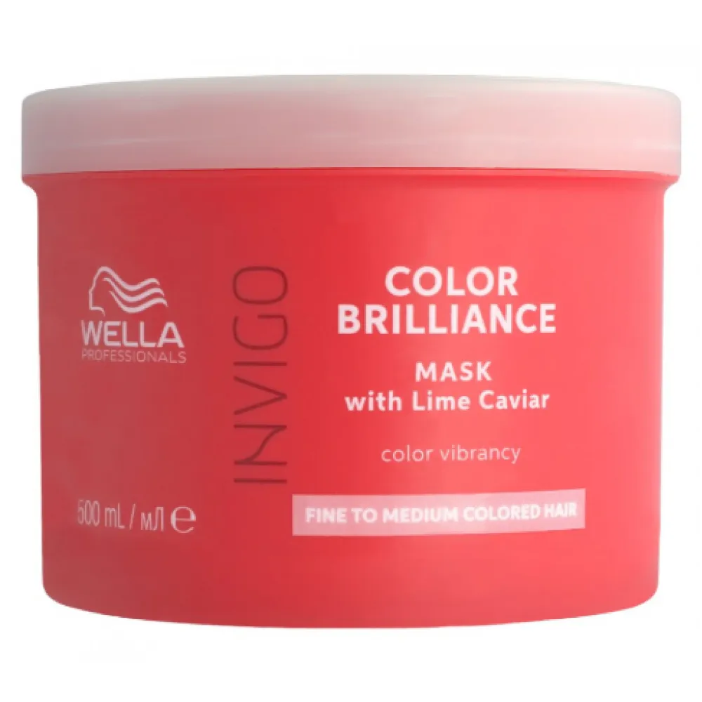 WELLA PROFESSIONAL INVIGO Color Brilliance Fine/Normal Mask - Маска для тонких/окрашенных волос, 500ml