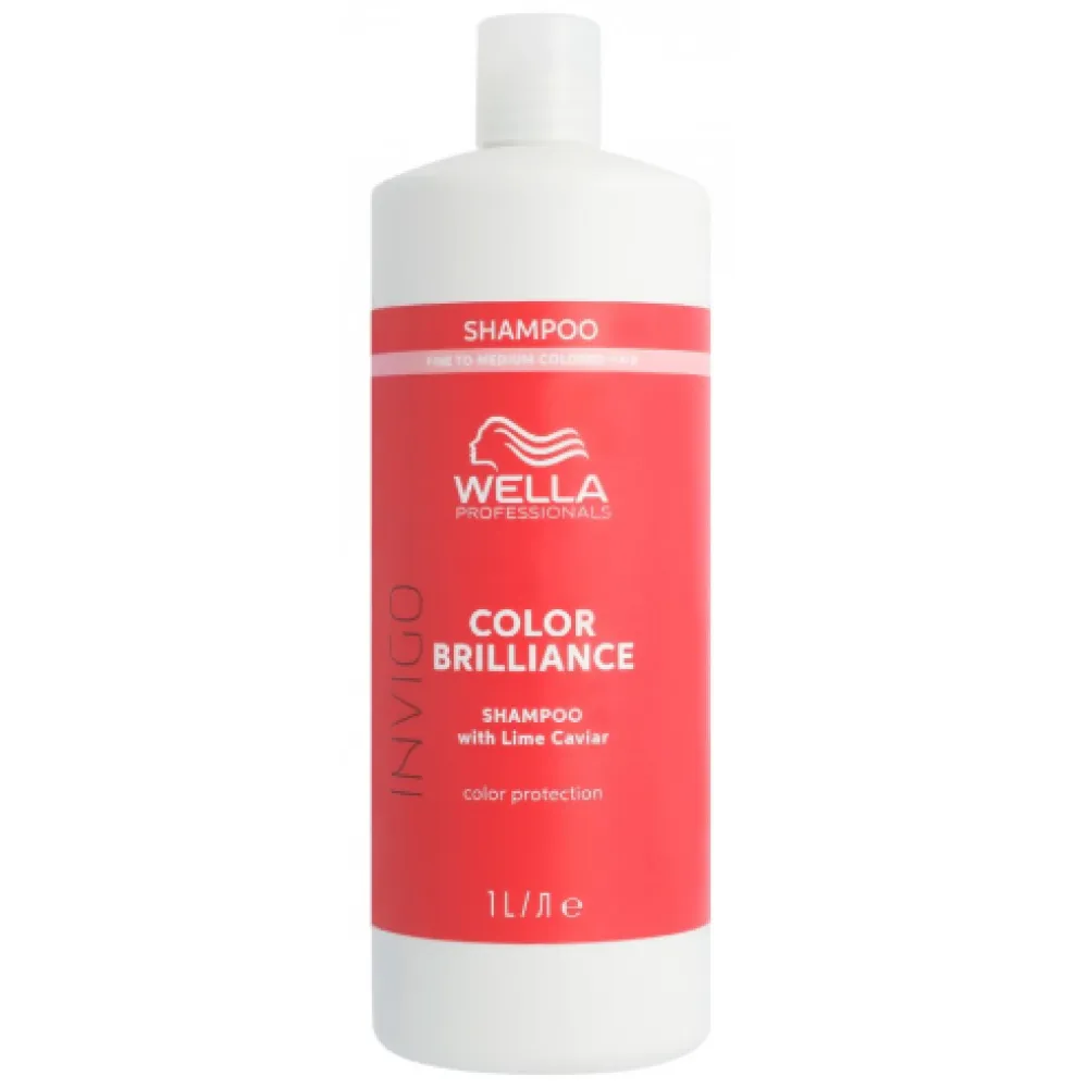 WELLA PROFESSIONAL INVIGO Color Brilliance Fine/Normal Shampoo - Шампунь для окрашенных тонких и нормальных волос, 1000ml