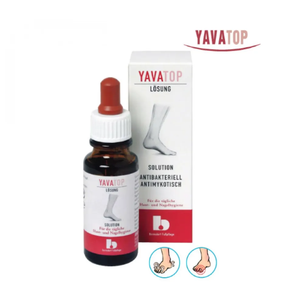 Yavatop Lösung Solution - Противогрибковый и противомикробное средство для ногтей, 50ml