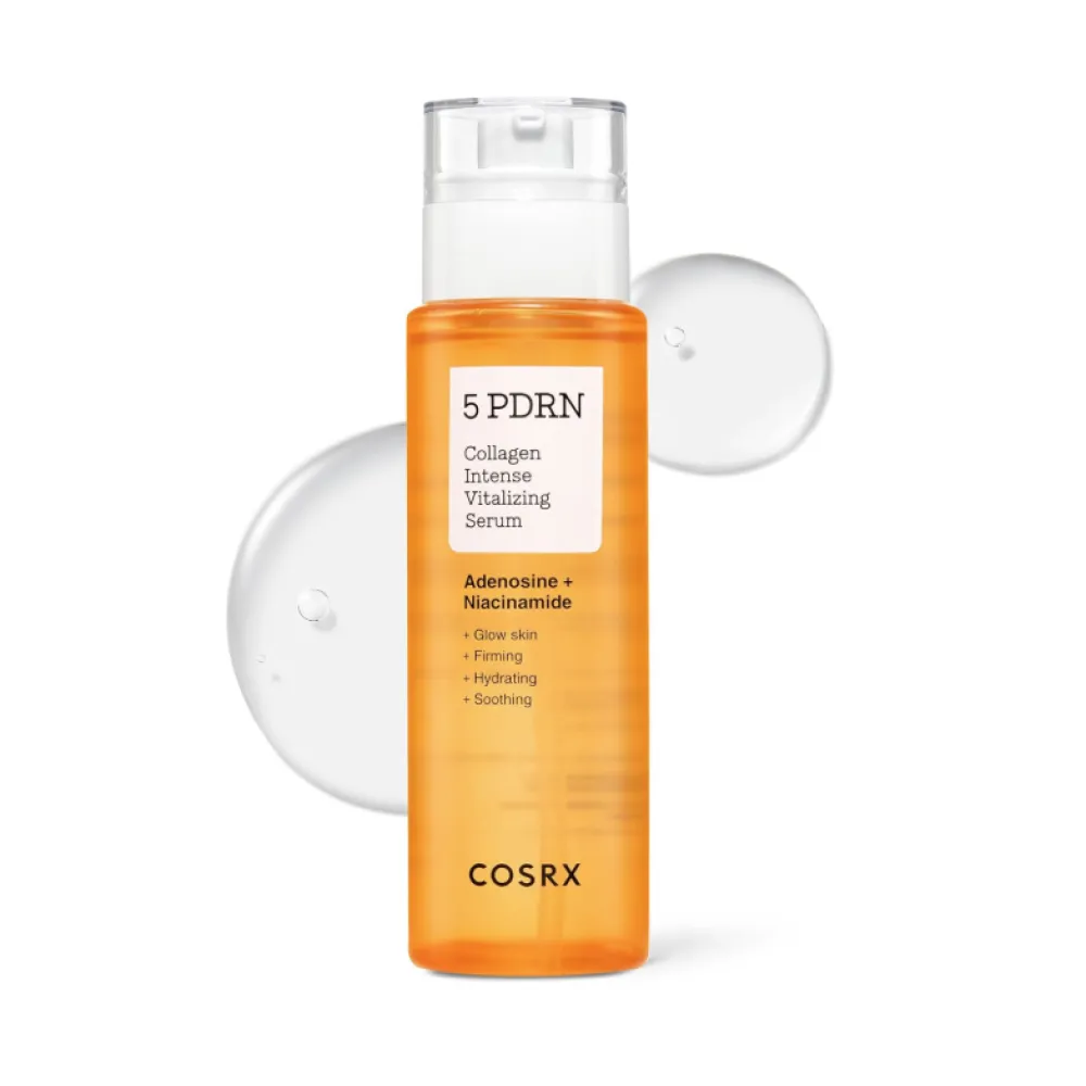 COSRX 5 PDRN Collagen Intense Vitalizing serum - Интенсивная омолаживающая сыворотка для лица с 5 видами PDRN, 100ml