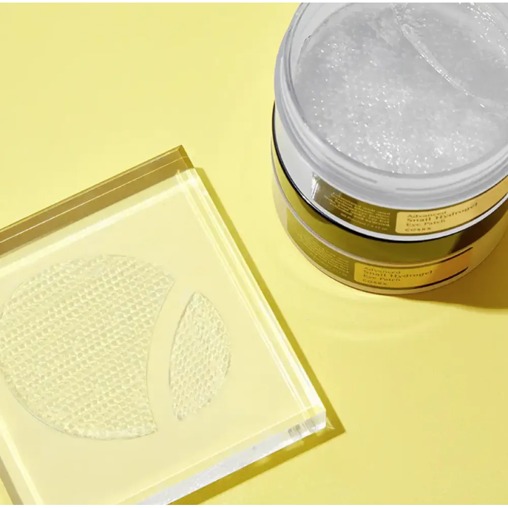 COSRX Advanced Snail Hydrogel Eye Patch -  Увлажняющие и питательные гидрогелевые патчи для зоны вокруг глаз, 60pcs.