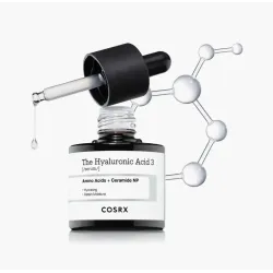 COSRX The Hyaluronic Acid 3 Serum - Высокоэффективная сыворотка с тройной гиалуроновой кислотой, 20ml