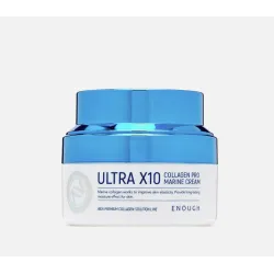 ENOUGH Ultra X10 Collagen Pro Marine Cream - Коллагеновый лифтинг-крем, 50ml