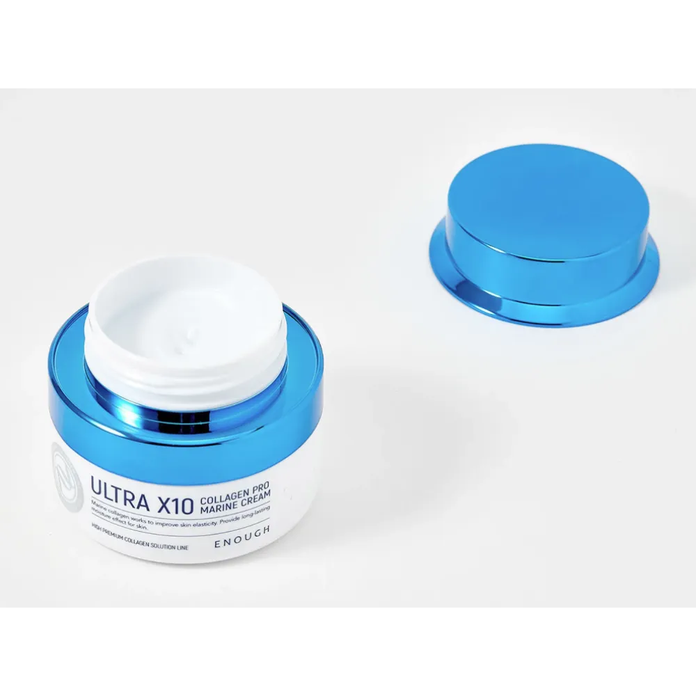 ENOUGH Ultra X10 Collagen Pro Marine Cream - Коллагеновый лифтинг-крем, 50ml (484947)