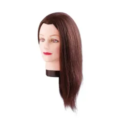 Голова-манекен Estelle - с натуральными волосами, 50cm