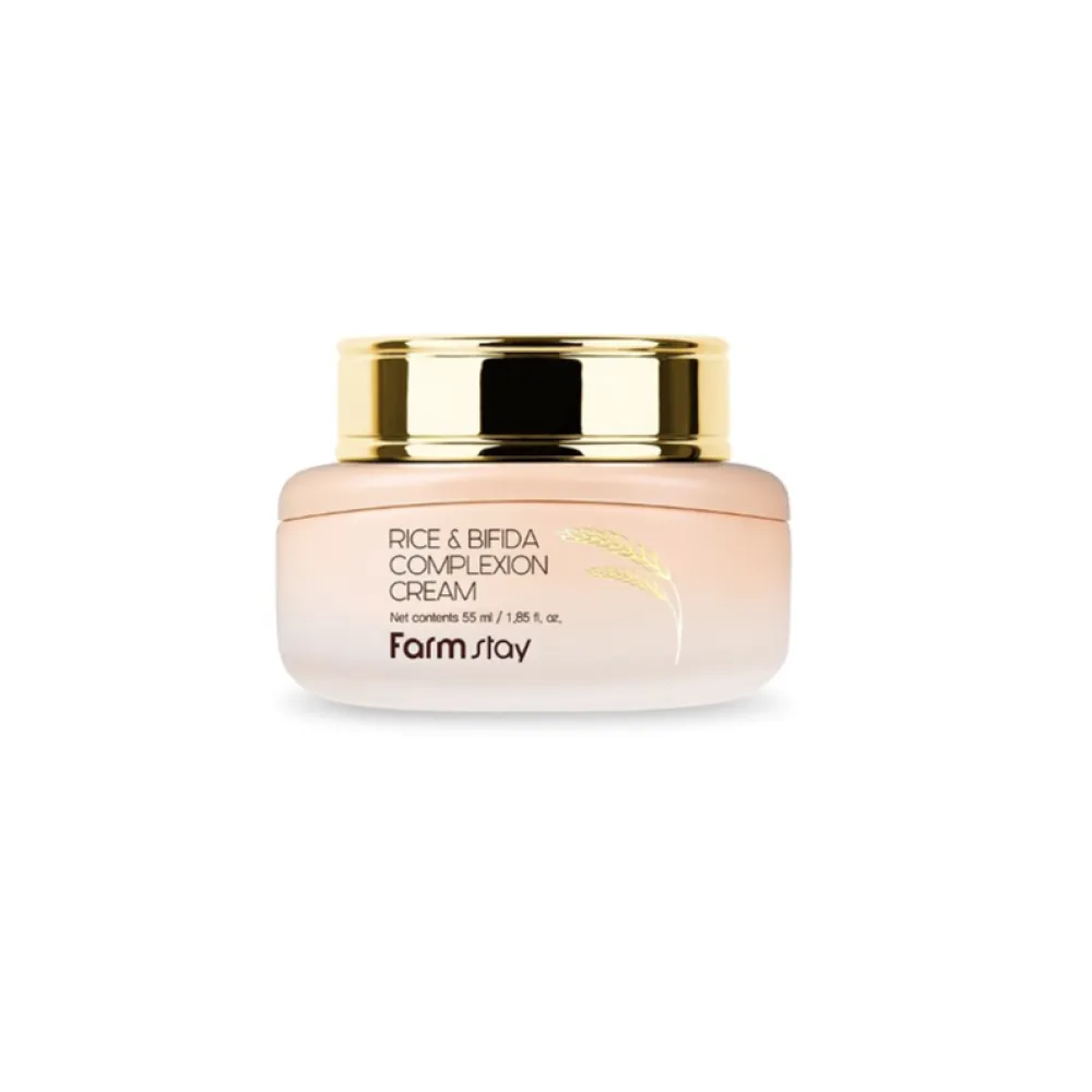 FarmStay Rice&Bifida Complexion Perfect cream - Восстанавливающий крем для лица с бифидобактериями, 55ml (805029)