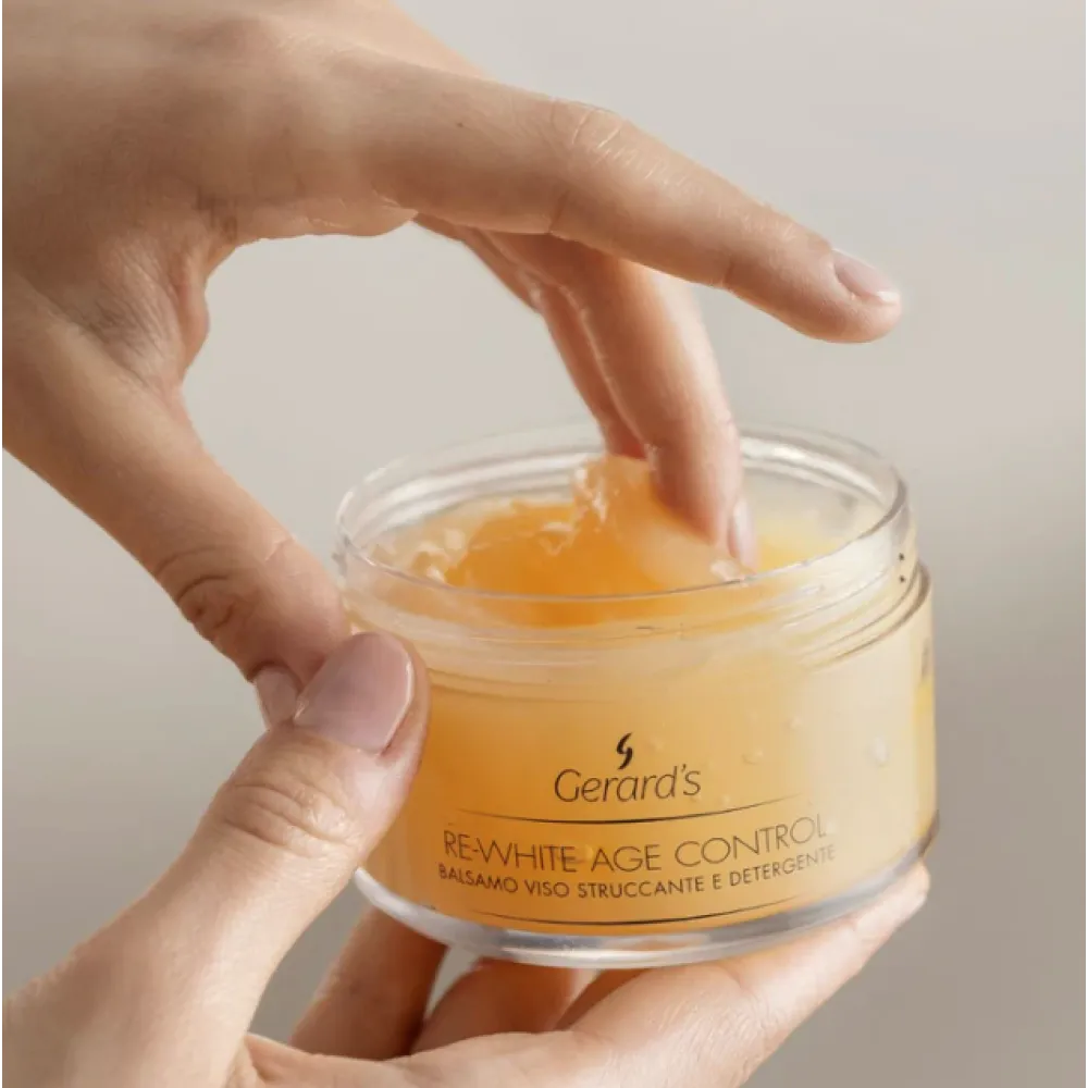 GERARD'S RE-WHITE AGE CONTROL MAKE-UP REMOVER AND CLEANSER - Бальзам для глубоко очищения глаз, губ и снятия макияжа с лица, 150ml (RFAREW304)