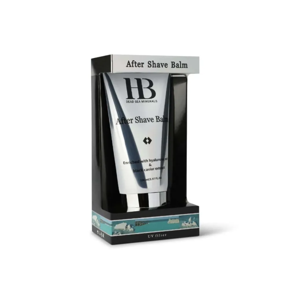 H&B After Shave Balm with Hyaluronic Acid & Black Caviar - бальзам после бритья с гиалуроновой кислотой и экстрактом чёрной икры (H&B100140)