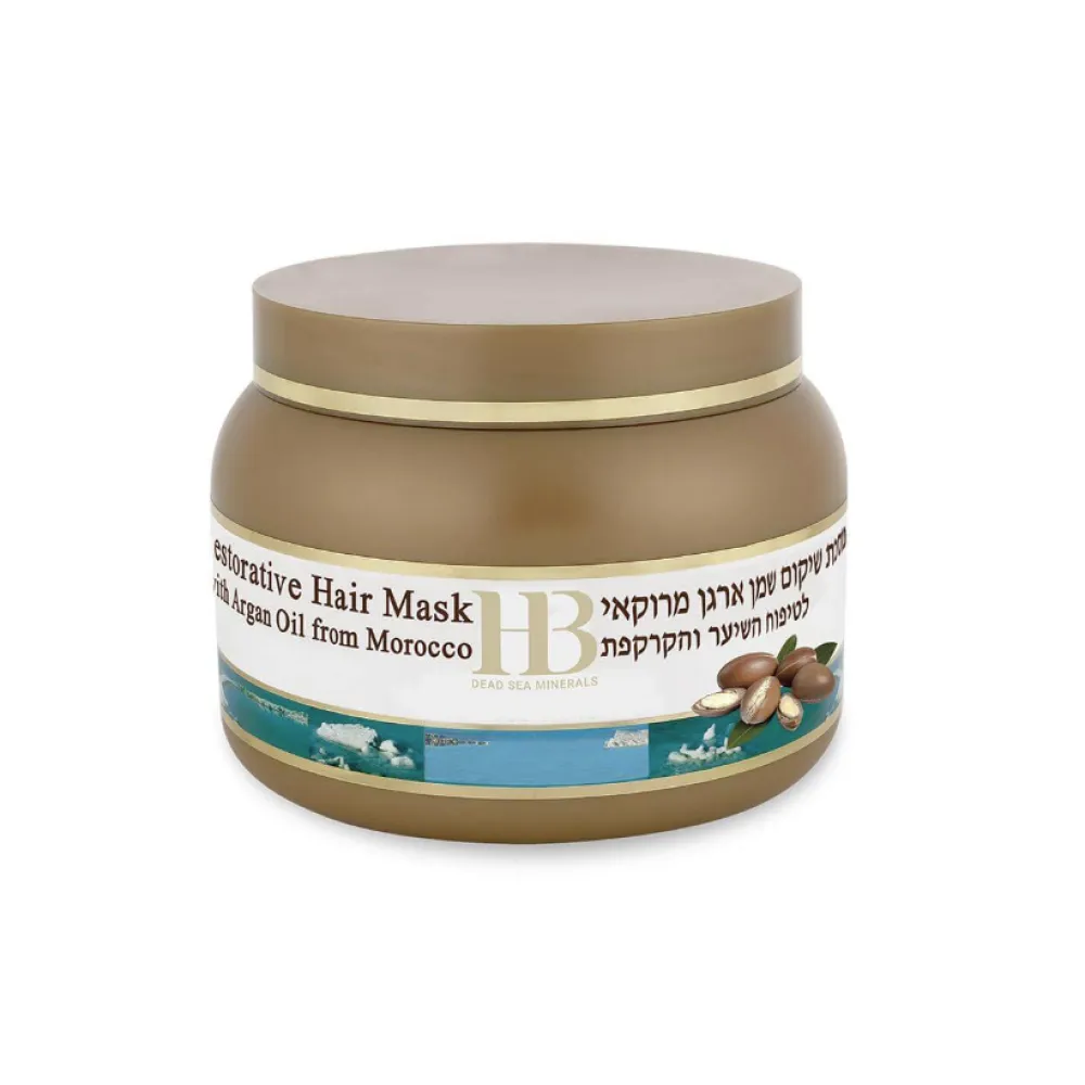HEALTH&BEAUTY Restorative Hair Mask with Argan Oil from Morocco - Маска для волос с марокканским аргановым маслом, 250ml (H&B00063)