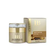 H&B PREMIUM LINE Multi-Active Eye Gel with Hyaluronic acid and Caviar - Мультиактивный гель для глаз с гиалуроновой кислотой и икрой, 50ml