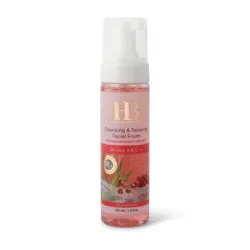 HEALTH&BEAUTY Cleansing&Relaxing Facial Foam Pomegranate extract & Aloe Vera - Пенка для лица очищающая, расслабляющая, обогащённая Алоэ Вера и экстрактом Граната