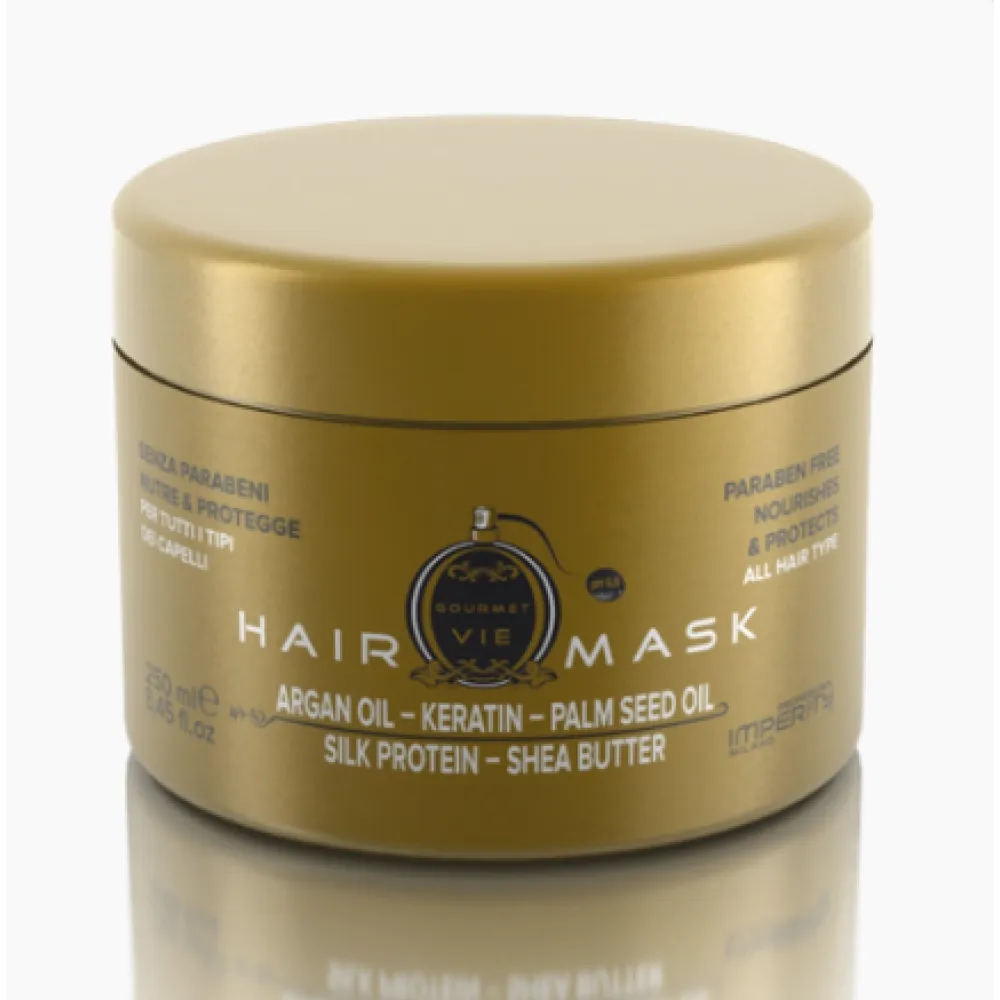 IMPERITY Gourmet Vie Mask - Маска для волос с аргановым маслом и кератином, 250ml