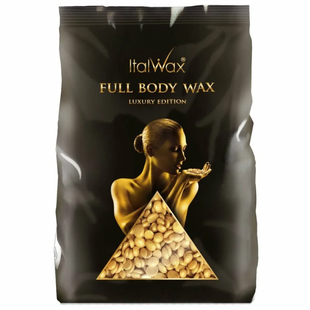 ItalWax Hot Film FULL BODY Wax - Роскошный плёночный воск для всего тела, 1000gr.