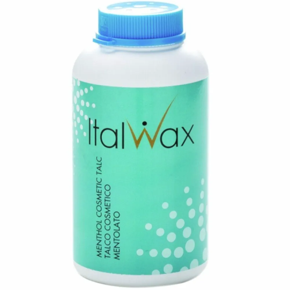 ItalWax Menthol Cosmetic Talc - Косметический тальк с ментолом, 150g.