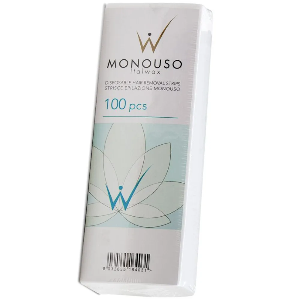 ItalWax Depilatory paper 7cmX20cm 100gab - Бумажные полоски для депиляции