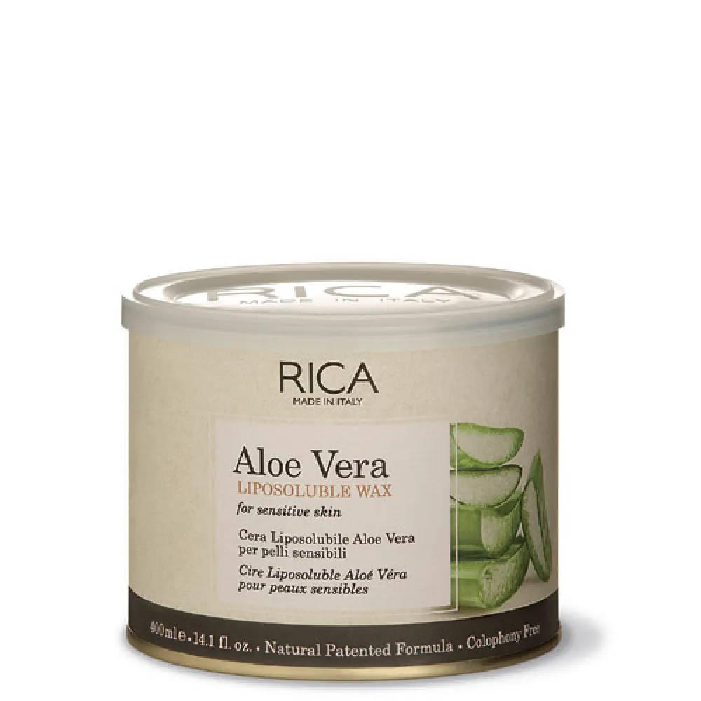 RICA Aloe Vera wax - Воск с экстрактом Алоэ Вера, 400ml