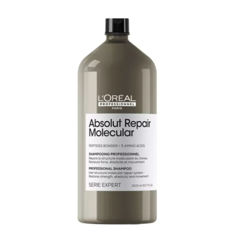 L'Oreal Professionnel Serie Expert Absolut Repair Molecular Shampoo - Молекулярный шампунь для глубокого восстановления поврежденных волос, 1500ml