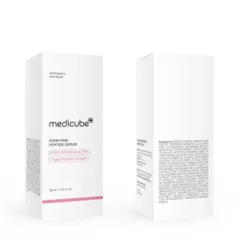 MEDICUBE PDRN Pink Peptide Serum - Высокоэффективная антивозрастная сыворотка с тройным комплексом коллагена, 30ml